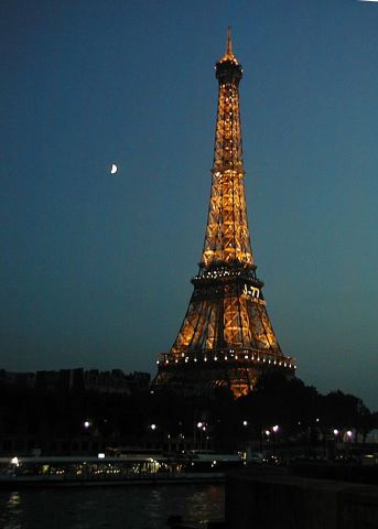 Tower and Moon